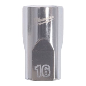 Головка торцева хромована 1/2'' MILWAUKEE, (зірочка 12 гранн.), 16мм