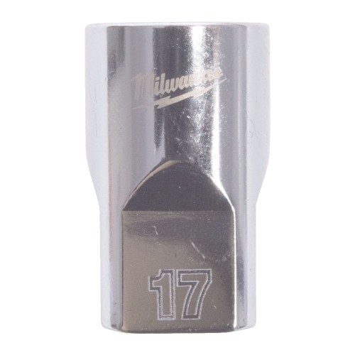 Головка торцева хромована 1/2'' MILWAUKEE, (зірочка 12 гранн.), 17мм