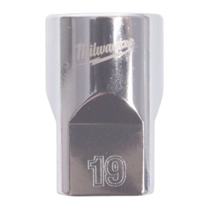 Головка торцева хромована 1/2'' MILWAUKEE, (зірочка 12 гранн.), 19мм