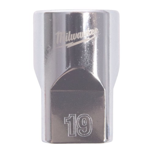 Головка торцева хромована 1/2'' MILWAUKEE, (зірочка 12 гранн.), 19мм