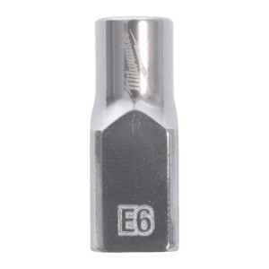 Головка торцева хромована TORX Е-стандарт 1/4'' MILWAUKEE, E6