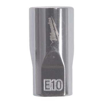 Головка торцева хромована TORX Е-стандарт 1/4'' MILWAUKEE, E10