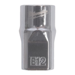 Головка торцева хромована TORX Е-стандарт 3/8'' MILWAUKEE, E12