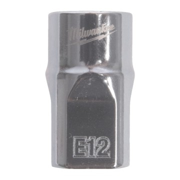 Головка торцева хромована TORX Е-стандарт 3/8'' MILWAUKEE, E12
