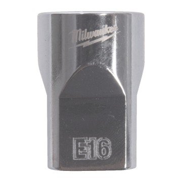 Головка торцева хромована TORX Е-стандарт 3/8'' MILWAUKEE, E16