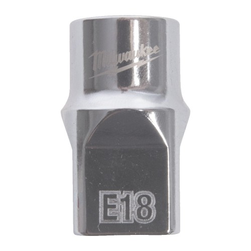 Головка торцева хромована TORX Е-стандарт 1/2'' MILWAUKEE, E18