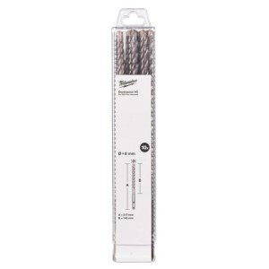 Бур SDS-PLUS 4C Contractor MILWAUKEE, діаметр 8х210х140мм, (10шт)