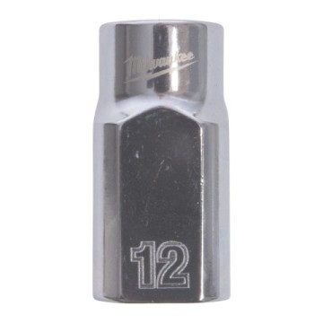 Головка торцева хромована 1/2'' MILWAUKEE, (зірочка 12 гранн.), 12мм