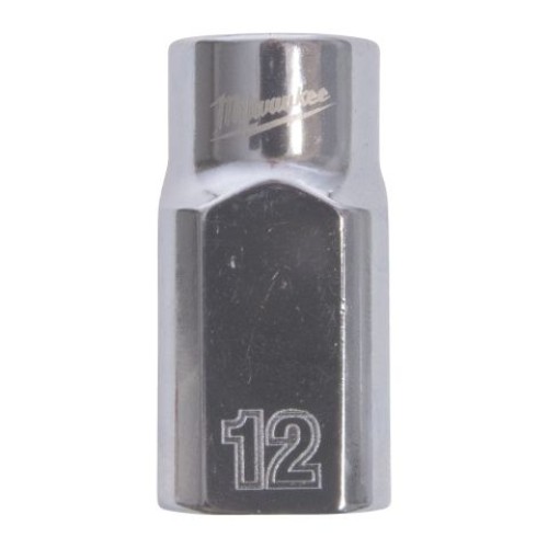Головка торцева хромована 1/2'' MILWAUKEE, (зірочка 12 гранн.), 12мм