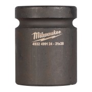 Головка ударна для з/д кріпленнь ShW 1'' 4гр. MILWAUKEE, 21х28мм