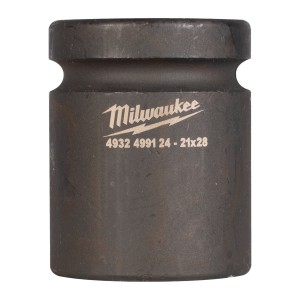 Головка ударна для з/д кріпленнь ShW 1'' 4гр. MILWAUKEE, 21х28мм