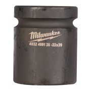 Головка ударна для з/д кріпленнь ShW 1'' 4гр. MILWAUKEE, 22х29мм