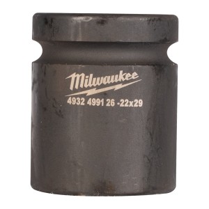 Головка ударна для з/д кріпленнь ShW 1'' 4гр. MILWAUKEE, 22х29мм