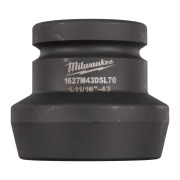 Головка ударна для з/д кріпленнь ShW 1'' Bi-SQ MILWAUKEE, 1-11/16''
