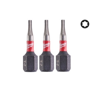 Біта SHOCKWAVE MILWAUKEE, TX7, 25мм, (3шт)