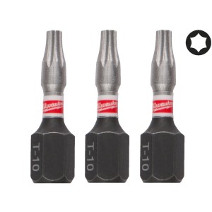 Біта SHOCKWAVE MILWAUKEE, TX10, 25мм, (3шт)