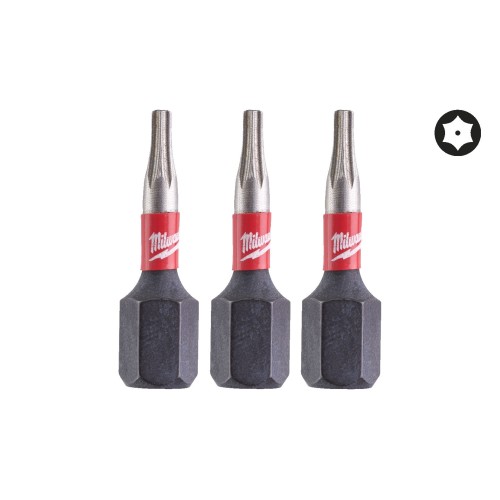 Біта SHOCKWAVE MILWAUKEE, TX BO7, 25мм, (3шт)