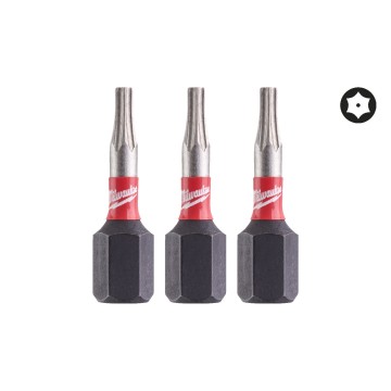 Біта SHOCKWAVE MILWAUKEE, TX BO8, 25мм, (3шт)