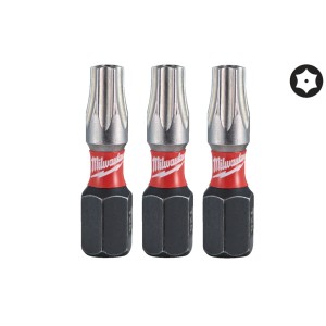 Біта SHOCKWAVE MILWAUKEE, TX BO25, 25мм, (3шт)