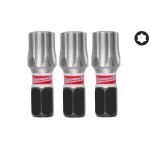 Біта SHOCKWAVE MILWAUKEE, TX45, 25мм, (3шт)