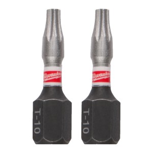 Біта SHOCKWAVE MILWAUKEE, TX10, 25мм, (25шт)