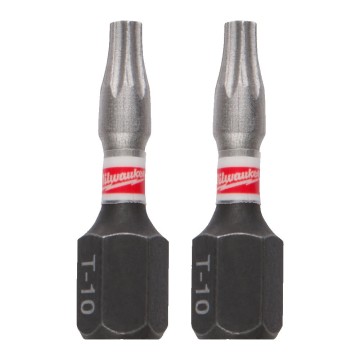 Біта SHOCKWAVE MILWAUKEE, TX10, 25мм, (25шт)
