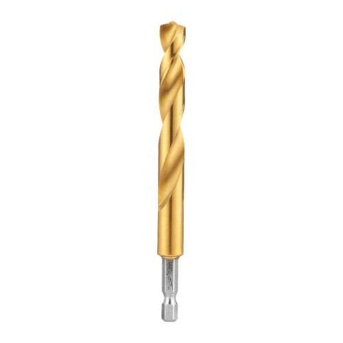 Свердло по металу RedHEX SHOCKWAVE HSS-TiN MILWAUKEE, діаметр 11,0х125х80мм, (5шт), пластикова коробка