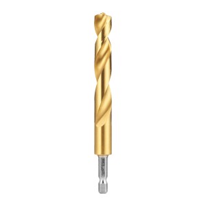 Свердло по металу RedHEX SHOCKWAVE HSS-TiN MILWAUKEE, діаметр 12,5х128х83мм, (5шт), пластикова коробка