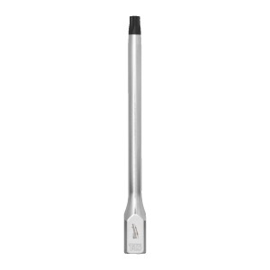 Головка торцева хромована 1/4'' MILWAUKEE подовжена з бітою Torx, T45
