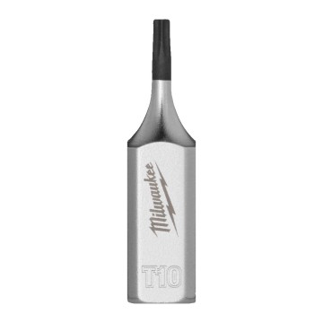Головка торцева хромована 1/4'' MILWAUKEE з бітою TX BO, T10