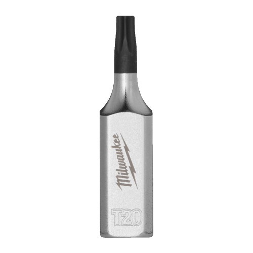 Головка торцева хромована 1/4'' MILWAUKEE з бітою TX BO, T20