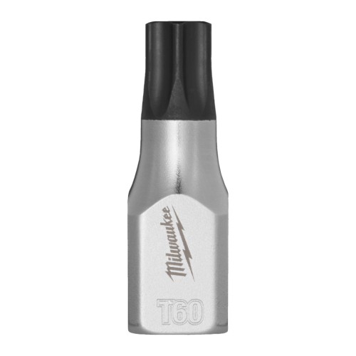 Головка торцева хромована 1/4'' MILWAUKEE з бітою TX BO, T60