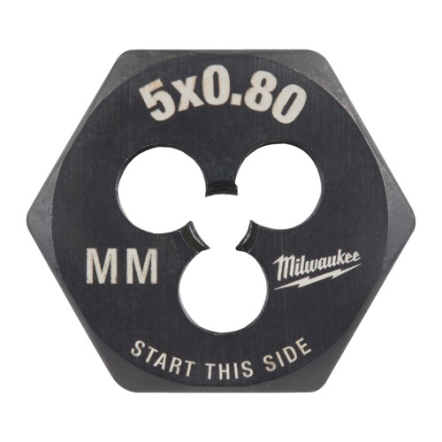 Плашка шестигранна MILWAUKEE, М5-0,8мм