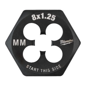 Плашка шестигранна MILWAUKEE, М8-1,25мм
