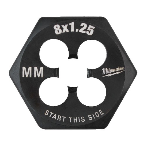 Плашка шестигранна MILWAUKEE, М8-1,25мм