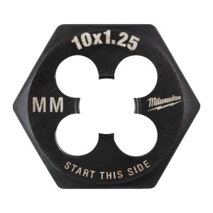 Плашка шестигранна MILWAUKEE, М10-1,25мм