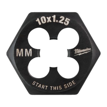 Плашка шестигранна MILWAUKEE, М10-1,25мм
