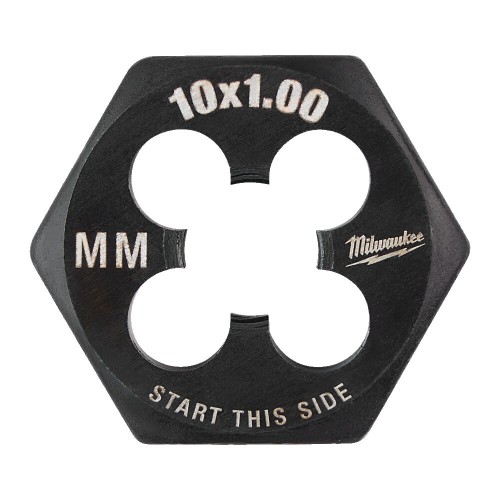 Плашка шестигранна MILWAUKEE, М10-1,00мм