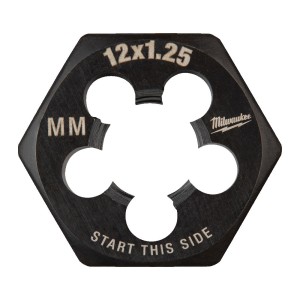 Плашка шестигранна MILWAUKEE, М12-1,25мм