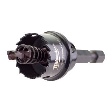 Коронка по металу SHOCKWAVE MILWAUKEE (1/4'' Hex), діаметр 19мм