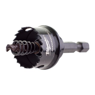 Коронка по металу SHOCKWAVE MILWAUKEE (1/4'' Hex), діаметр 22мм