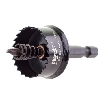 Коронка по металу SHOCKWAVE MILWAUKEE (1/4'' Hex), діаметр 25мм