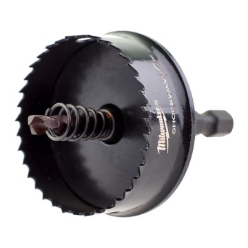 Коронка по металу SHOCKWAVE MILWAUKEE (1/4'' Hex), діаметр 38мм