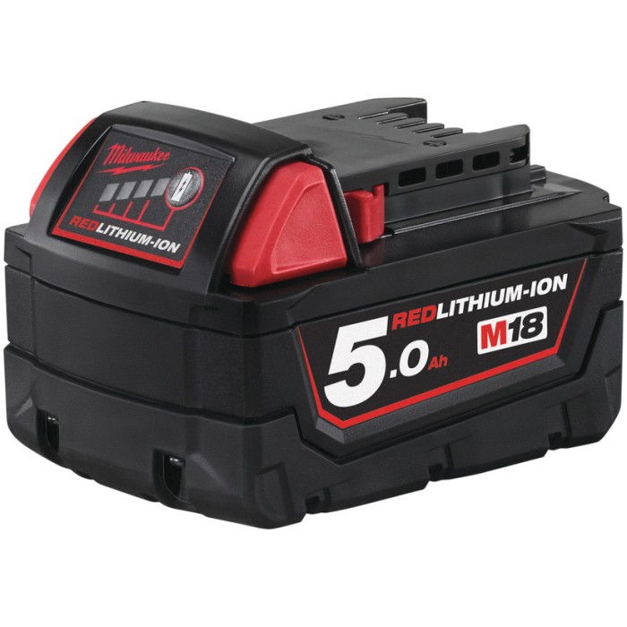 Акумулятор Li-Ion MILWAUKEE, M18 B5 5Ar Акумулятор Li-Ion MILWAUKEE, M18 B5 5Ar