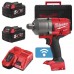 Гайковерт акумуляторний безщітковий 3/4'' MILWAUKEE, M18 ONEFHIWF34-502X, 2034Нм, з кільцем (зарядний пристрій M12-18 FC, 2 акум