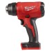Термоповітродувка акумуляторна MILWAUKEE, M18 BHG-0 (каркас, аксесуари, картонне пакування)