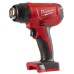 Термоповітродувка акумуляторна MILWAUKEE, M18 BHG-0 (каркас, аксесуари, картонне пакування)