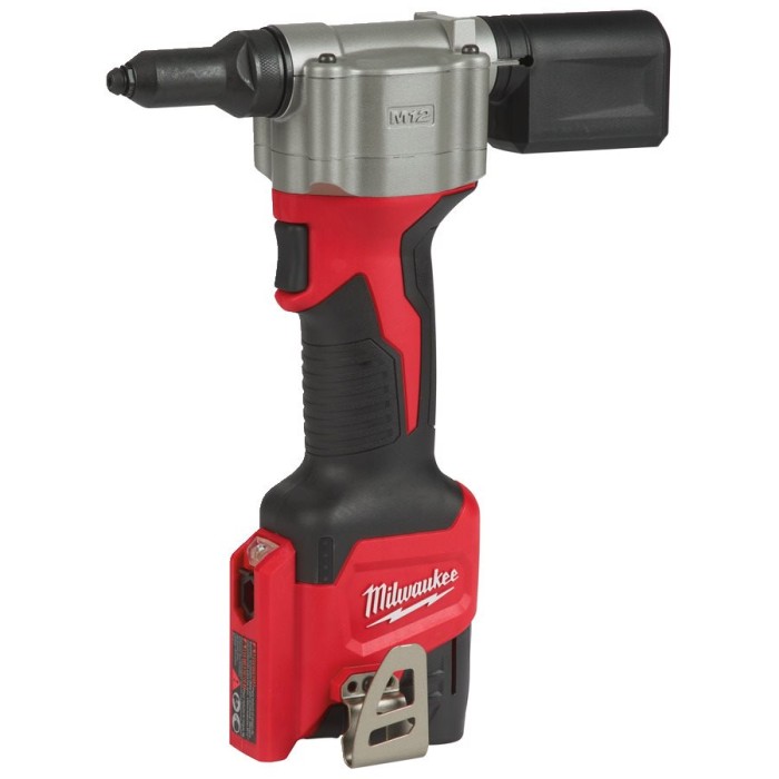 Заклепочник акумуляторний MILWAUKEE, M12 BPRT-201X діаметр заклепок 2,4-4,8мм (зарядний пристрій С12 С, 1 акумулятор М12 В2 2Аг, Заклепочник акумуляторний MILWAUKEE, M12 BPRT-201X діаметр заклепок 2,4-4,8мм (зарядний пристрій С12 С, 1 акумулятор М12 В2 2Аг,