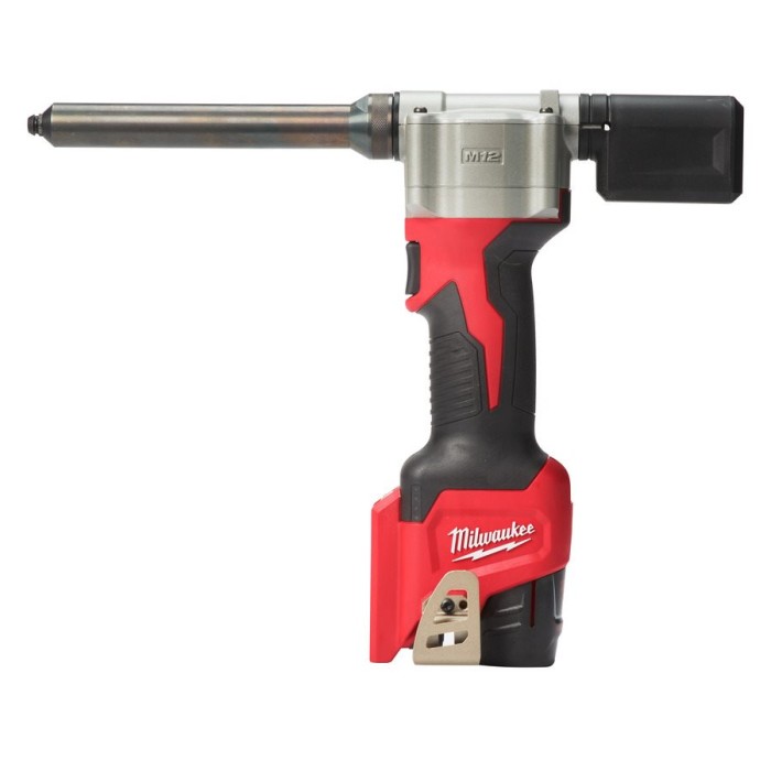 Заклепочник акумуляторний MILWAUKEE, M12 BPRT-201X діаметр заклепок 2,4-4,8мм (зарядний пристрій С12 С, 1 акумулятор М12 В2 2Аг, Заклепочник акумуляторний MILWAUKEE, M12 BPRT-201X діаметр заклепок 2,4-4,8мм (зарядний пристрій С12 С, 1 акумулятор М12 В2 2Аг,