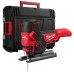 Пила лобзикова акумуляторна безщіткова MILWAUKEE M18 FBJS-0X (каркас, аксесуари, HDкейс)